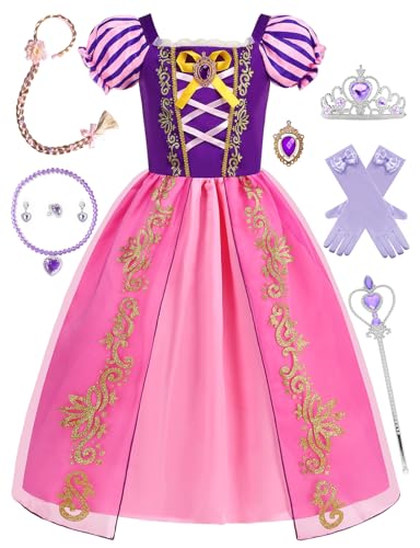 Vestido de Princesa para Niñas 3-10 años miniatura 1