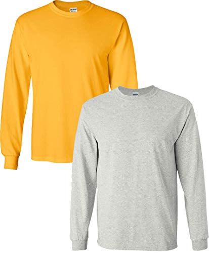Image of Gildan Men's Ultra Cotton Long Sleeve T-shirt, Style G2400