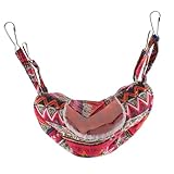 DECOMELODY Hamsterhängematte Warm Verschleißfestes Hamsterbett Aus Atmungsaktivem Material...