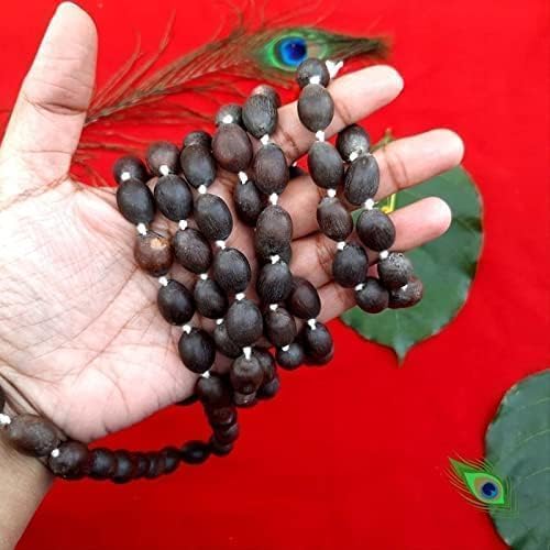 Original Kamal Gatta Japa Mala | Natural 108 Beads Lotus Seed Mala | Laxmi Pooja Mala | Meditation | Spiritual Practices(Kamal gatta Mala)(Lotus Seeds) - Image 2