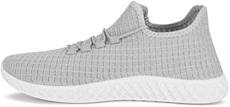 PARAGON K1019G Stylish Sneakers for Men with Breathable Upper Mesh, Cushioned Insoles, Lace up| Comfortable, Lightweight & Durable, Easily Washable Everyday Casual Shoes | Ideal for Outdoor Use