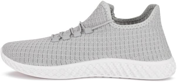 PARAGON K1019G Stylish Sneakers for Men with Breathable Upper Mesh, Cushioned Insoles, Lace up| Comfortable, Lightweight & Durable, Easily Washable Everyday Casual Shoes | Ideal for Outdoor Use