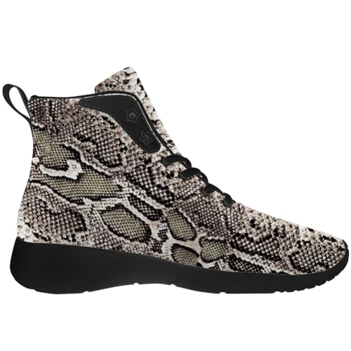 Snake Shoes for Men Women Snake Skin High Top Sneakers High Top Shoes Gifts for Women Men4