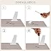 Kukicu ✮ Patas para Muebles Blancas ✮ Patas Nórdicas, Juego de 4...