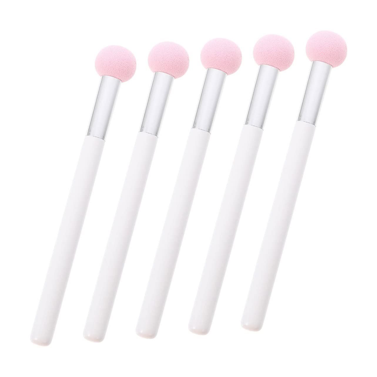 FOMIYES 4 Set Di Strumenti Per Il Trucco Asciutto Bagnato Spugna A Doppio Uso Spugna Pennello Trucco Dettaglio Lattice - 5 Pezzi * 4