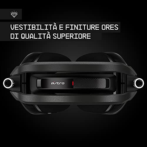 ASTRO Gaming A40 TR Cuffie Cablate + MixAmp M80 su Controller, 4 Gen, ASTRO Audio V2, Microfono Intercambiabile, Equilibrio Gioco/Voce per Xbox Series X|S, Xbox One, Nero/Verde - Image 4