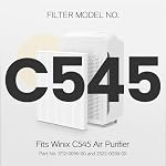 2 Pack C545 Replacement Filter for Winix C545 Air Purifier - Image 2