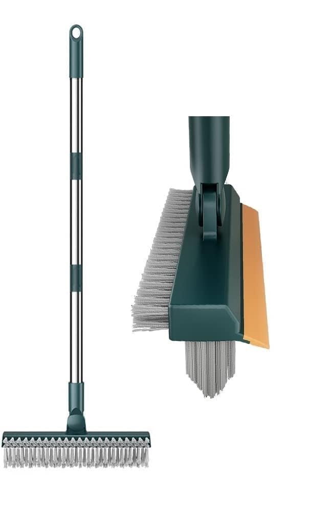 OSSARY Bathroom Cleaning Brush with Wiper Upgraded 3 in 1 Toilet Brush Bathroom Brush with Long Handle 180° Rotate Bathroom Floor Cleaning Brush Bathroom Cleaning Accessories (Multicolor) (B0D4JTPXDG) Amazon Price History, Amazon Price Tracker