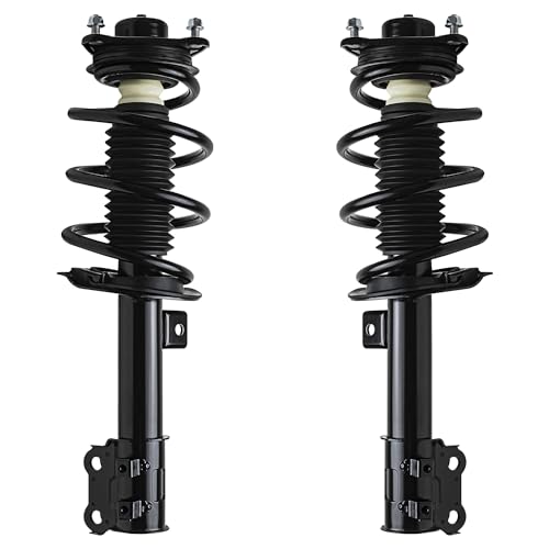 Image of Detroit Axle - 2pc Front Struts for Hyundai Sonata 2011, Struts & Coil Spring Assembly Quick Install Ready Struts Shocks Replacement Suspension