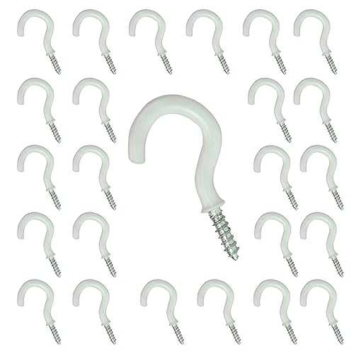 Fixte fiXte® Kunststoffbeschichtete Tassenhaken 25 Stück