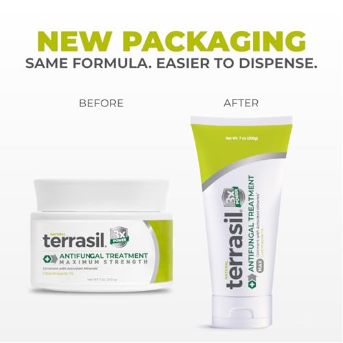 image for terrasil Clotrimazole Antifungal Cream, Relief for Fungal Yeast Infect