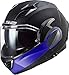 Produktbild LS2 Motorradhelm FF900 VALIANT II HAMMER MATT BLACK BLUE, Schwarz/Blau, XS