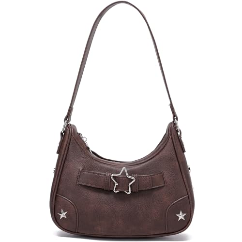 YIKOEE Shoulder Bag Y2k Purse: 90s Mini Underarm Bag - Cute Small Purse