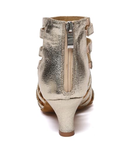 Minishion Ankle Dancing Heels Peep Toe Club Party Ankle Sandals Shoes3