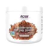 Los tipos de piel sensibles NOW Foods Red Clay Polvo De Marruecos 170 g