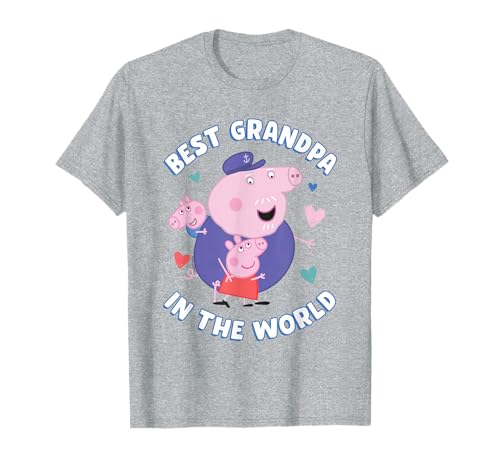 Peppa Pig Best Grandpa in The World T-Shirt