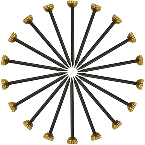 Image of Plaster Picture Frame Hangers Brass for Head Hanging Pins Frame Hangers Nails Hardware Kit Fits Picture Hangers 120pcs Brass Head Hanging Pins