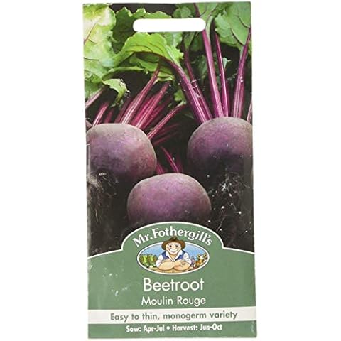 Mr Fothergill's Beetroot Moulin Rouge Seeds Cover