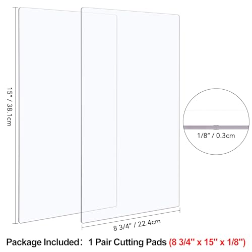 Plaques de découpe polycarbonate pour gaufrage net avec Big Shot Switch Plus - 5