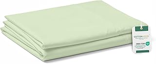 Cotton Home 1 Pcs Flat Sheet Mint Twin Super Soft Microfiber Lightweight Luxury Hotel Bedroom Bed Sheet Easy Fit Highly Breathable Bedding Lenin Bedding Accessories Machine Wash 200x220cm