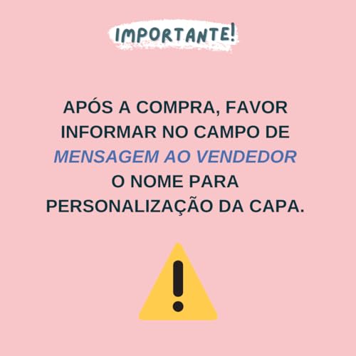 Caderneta de Vacinação Personalizada Versão CLEAN - Com Nome na Capa