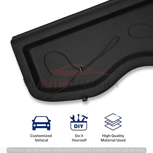Image of Car Parcel Tray Diggi Luggage Tray in Perfect Fitting Compatible for Grand I10 Nios