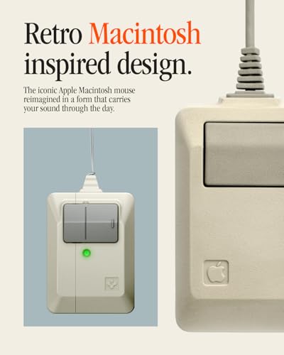 Image of Spigen for AirPods Pro 3 Case, Classic LS Compatible with AirPods Pro 3rd Generation Case (2025) Classic Macintosh Design - Stone