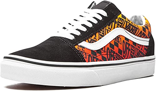Vans Vans Old Skool Flame Sneakers Black Flame Men 5 Wo