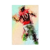 Arjen Robben Poster Fußball Spieler 8 Leinwand 