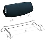 TXEsign Desktop Stand for Charge 5/Charge 4/Charge 3 Speaker, Acrylic Table Holder Speaker Stand Base Display Stand Anti-Slip Table Stand (Transparent)