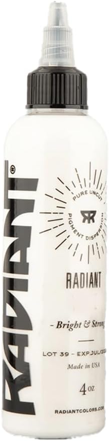 Super White - Radiant Tattoo Dövme Boyası - 4oz/120ml