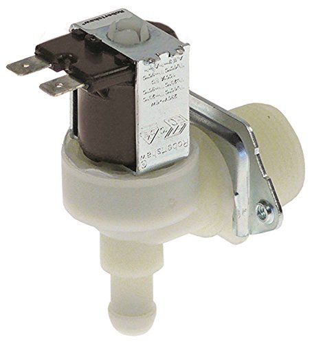 Robertshaw - Válvula magnética (acodada, 230 V, salida CA, 11,5 mm, 0,35 l/min, entrada 3/4')