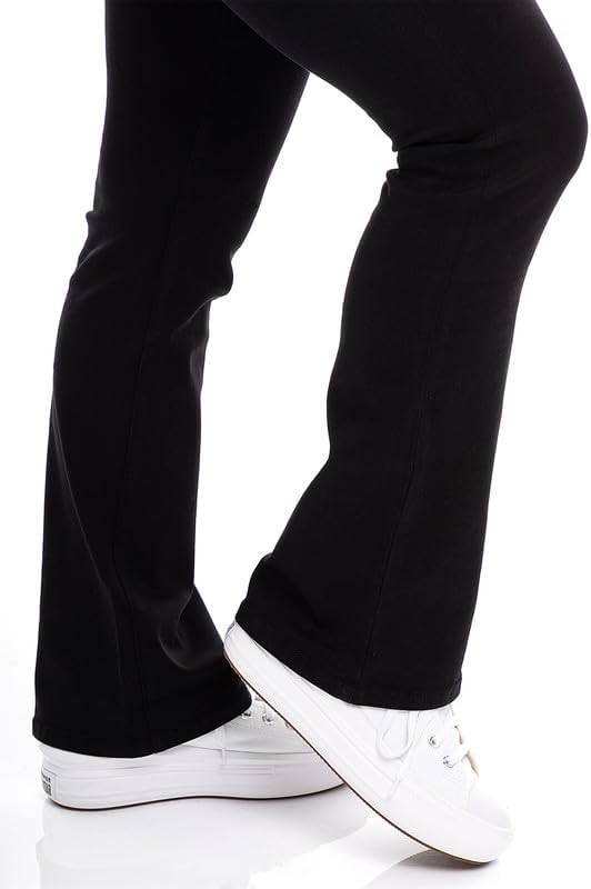 1822 Denim Holly Better Butter High-Rise Slim Boot Jeans for Women in Black - Ultra-Comfy Stretch with Sculpting Fit - Image 6