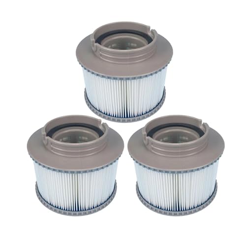 EtliN Filter Compatible with Mspa Camaro Blue Sea Elegance Hot Tub Spa Cartridges Best Gifts Compatible with Inflatable Spa Retail + Wholesale Available (Color : 3 Pcs)