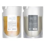 IKUE 幾重 シャンプー＆トリートメント フローラルの香り 詰め替え 450mlセット サロン品｜うねり・パサつきケア 美容室仕様 保湿・低刺激処方