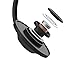 Koss KPH7 Wireless Bluetooth On-Ear Headphones, On-Board Controls with Microphone, Lightweight Portable Fold Flat Design for Compact Storage, Black