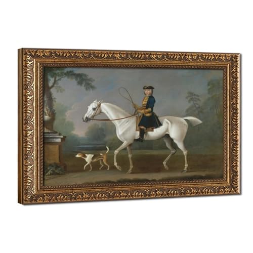 Impression sur toile James Seymour blaireau déco bureau vintage