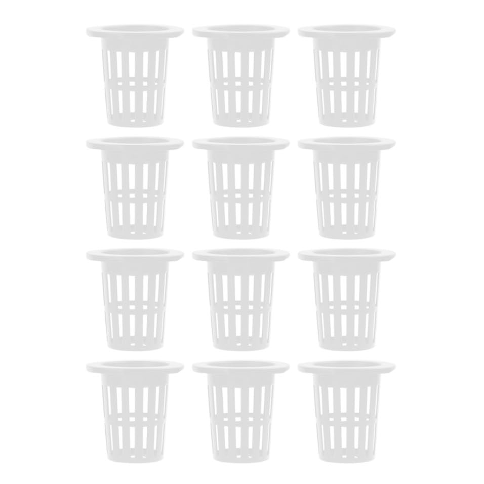 Cestas de plástico para cultivo hidropónico y enraizamiento de plantas