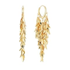 18K Gold Plated Chandelier Earrings