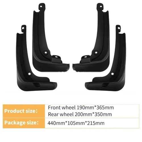 Garde-boue anti-projections Geely Galaxy Starlight 6 protège caisse - 4