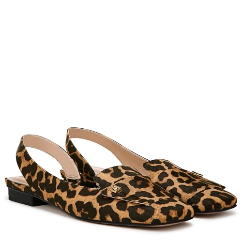 Franco Sarto Womens Teagan Slingback Ballet Flats Ballet Flat Camel Brown Animal Print 9.5 M by Franco Sarto - Used condition - Image 9