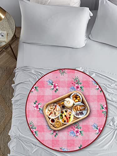 Image of Clasiko Bed Server /Food Mat, 36x36 Inches, Reversible Use, Water /Oil Proof, 3 Layer, Anti-Bacterial