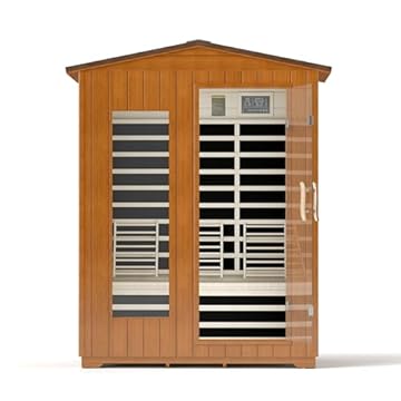 3 person outdoor sauna