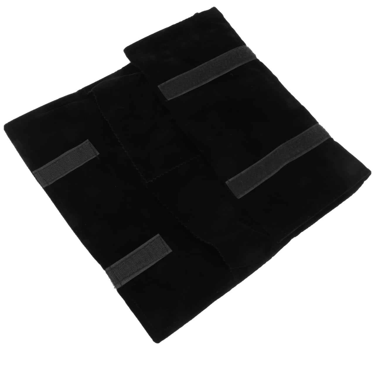 DOITOOL Organizador De Joyas De Viaje Compacto Bolsa De Almacenamiento Para Pendientes Collares Y Pulseras DiseñO PráCtico Para Uso Diario Y Viajes 60X30Cm Color Negro