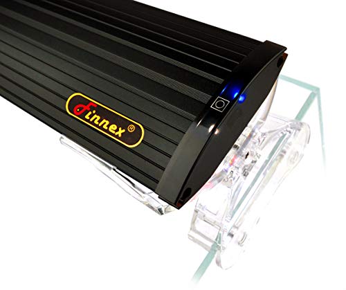 Finnex Planted+ 24/7 CRV Aquarium LED Light, Automated Full Spectrum 660Nm Deep Red Fish Tank Light, 46.5-48", Sleek Black, (CRV-48)