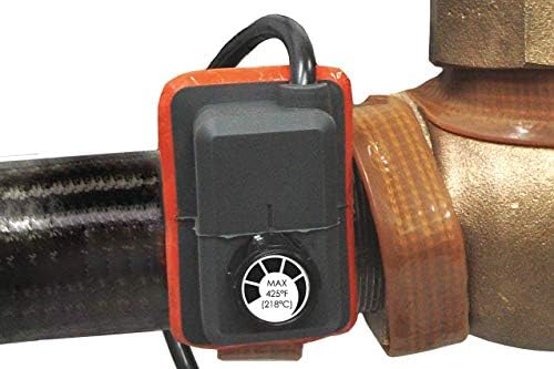 BriskHeat HSTAT101010 XtremeFLEX Heating Tape with Adjustable Thermostat Control, 720W, 120 Volt