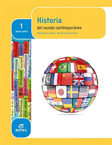 Portada de Historia del mundo contemporáneo 1º Bachillerato