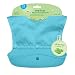 green sprouts - Snap + Go Silicone Food-catcher Bib - Aqua -...