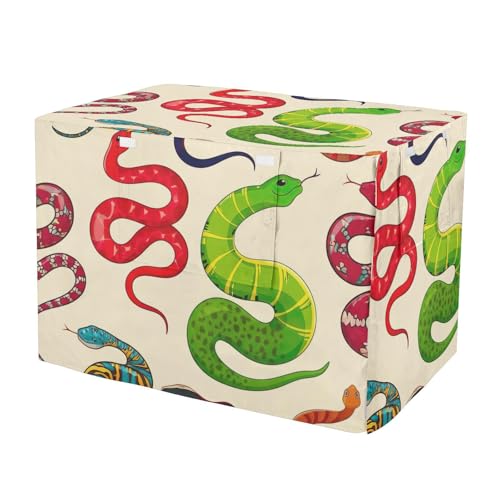 Housse de cage Snakes imperméable avec fenêtres d'aération taille M