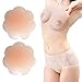 Nippleless Covers, Pasties, Silicone Reusable Breast Pasties Adhesive Bra 2 Pairs Pink
